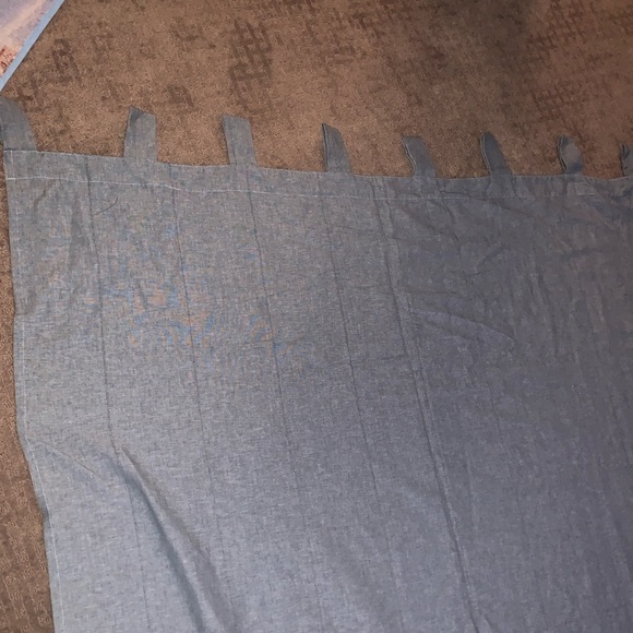 Gray Curtain Panel size 100”X 53” - Picture 3 of 8